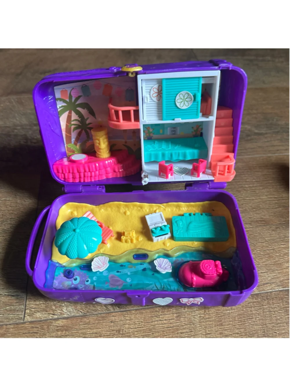 Girls Polly Pocket Toy Set One Size Purple and Pink